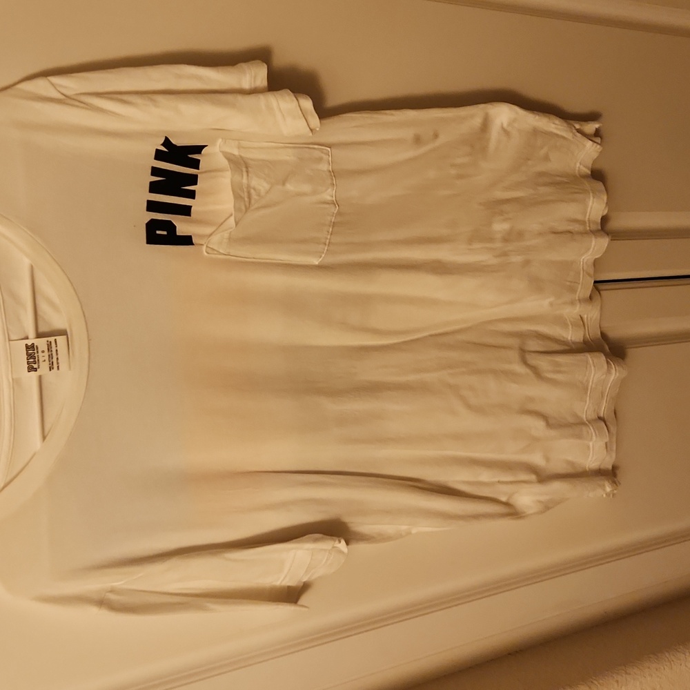 Victoria's secret pink campus T-shirt size L nwot